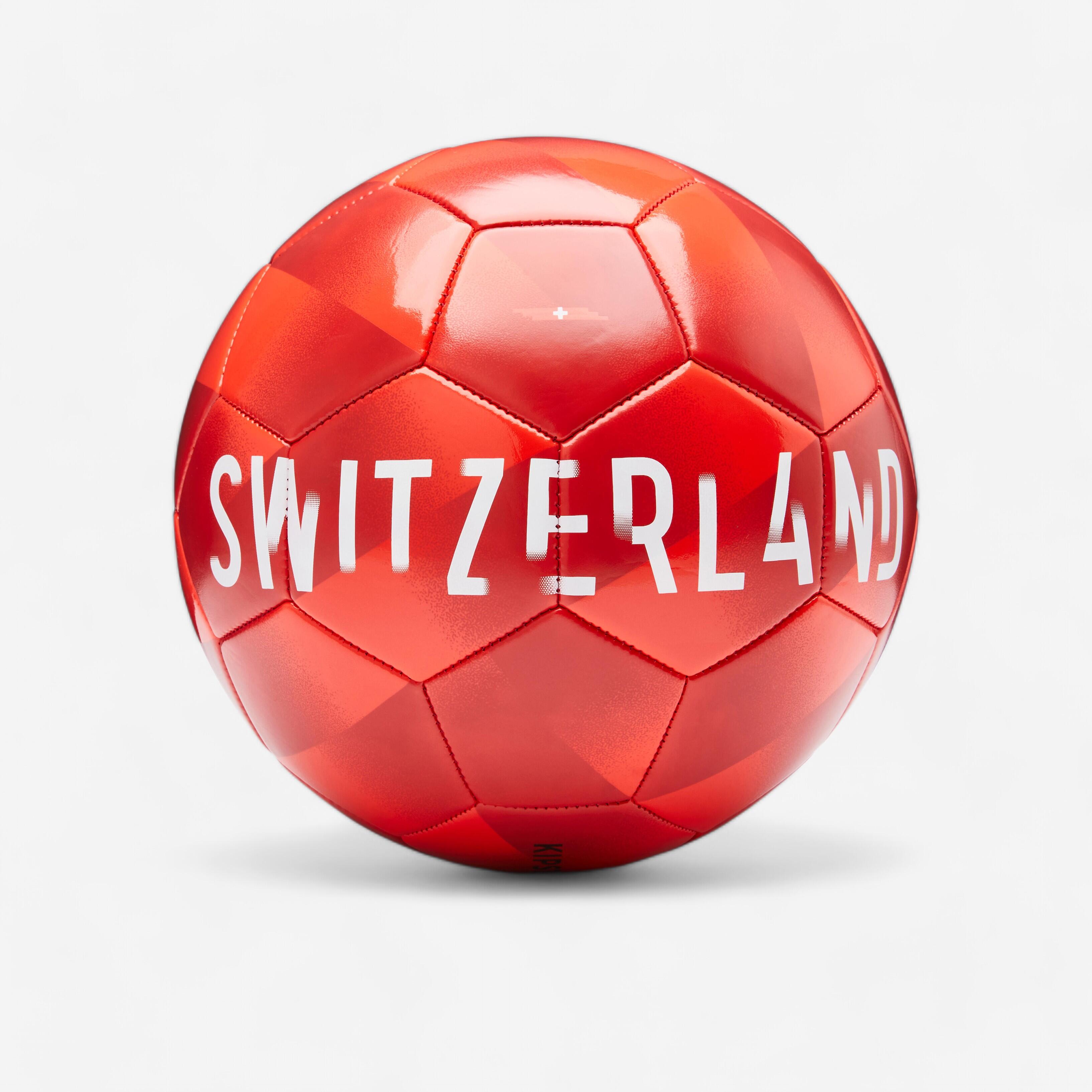 KIPSTA Futbalová lopta Švajčiarsko 2024 veľkosť 5 5