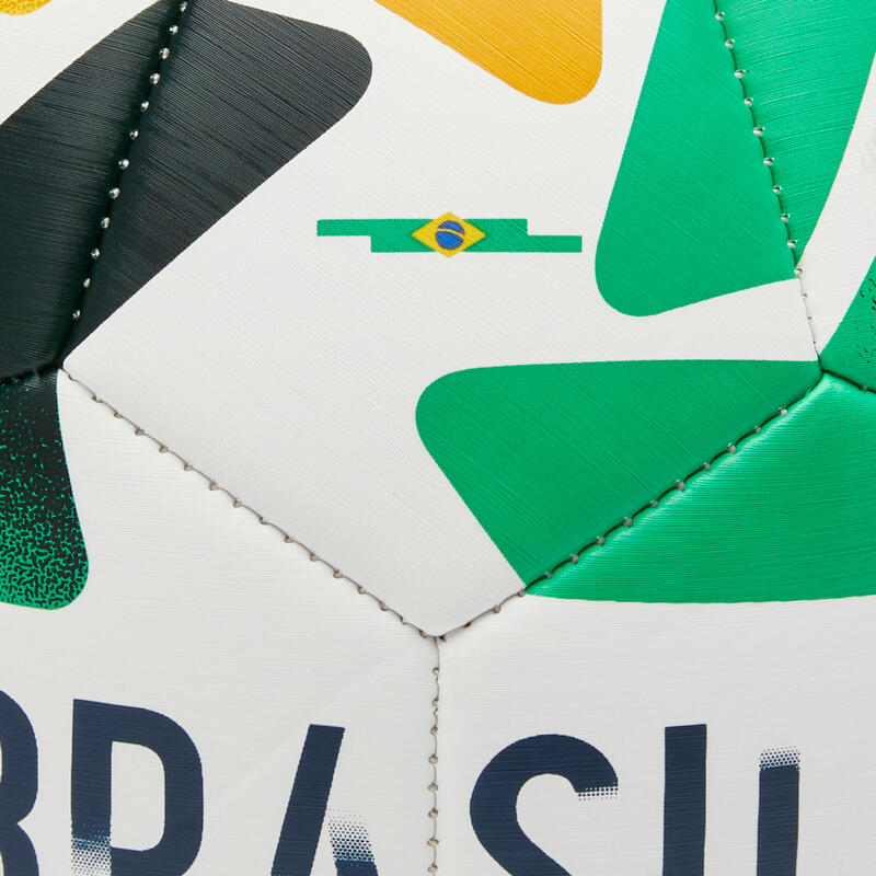 Balón de fútbol talla 5 Kipsta Brasil 2022
