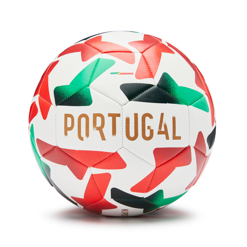 Fotbalový míč v barvách Portugalska velikost 1 2022