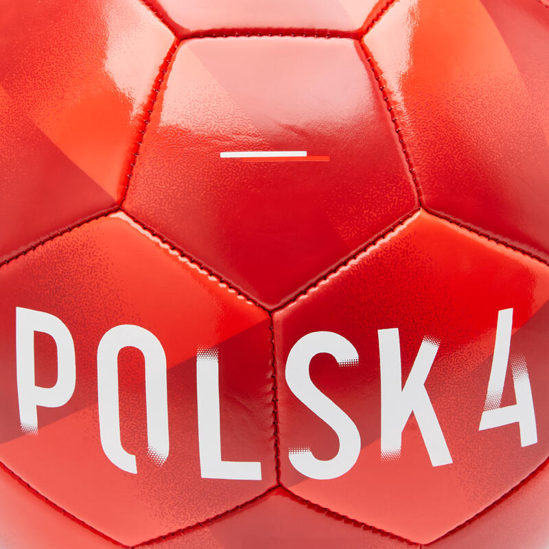 Fussball Freizeitball Grösse 5 Polen 2024