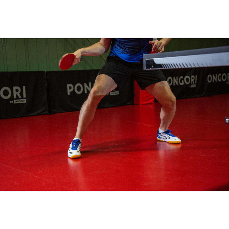 Scarpe ping pong adulto TTS 560 azzurro-bianco