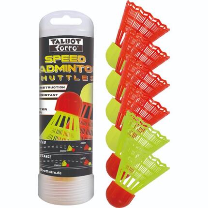 Speedbadminton Shuttles, 6er Dose