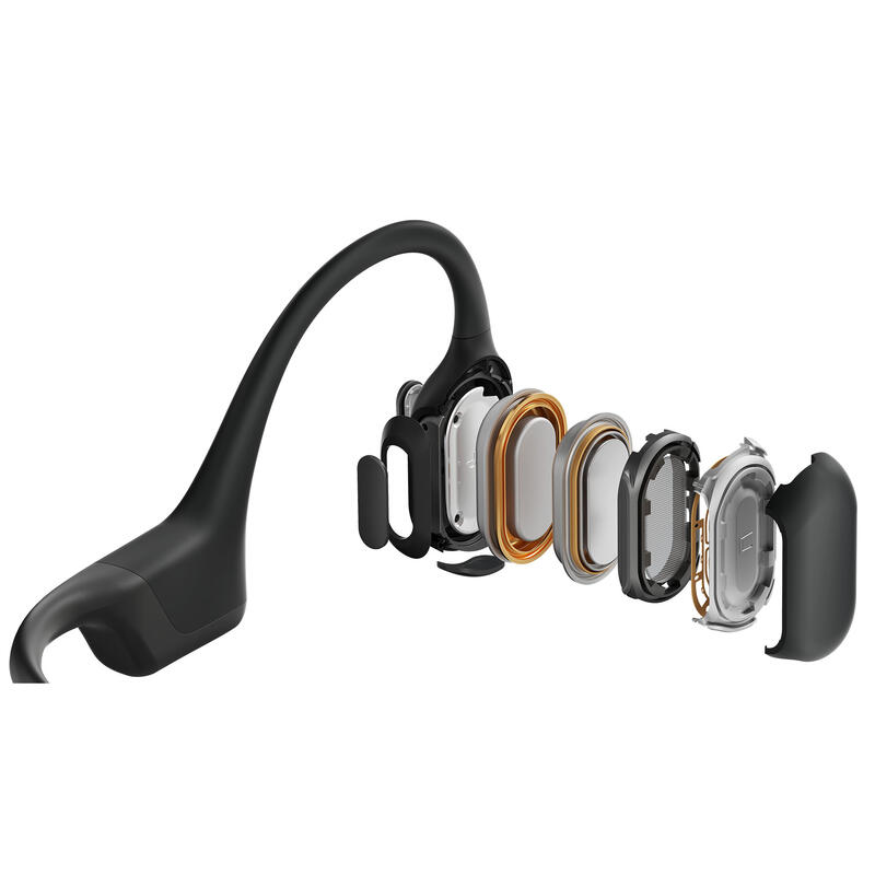 Shokz CASQUE BT CONDUCTION OSSEUSE OPEN RUN MINI NOIR sur