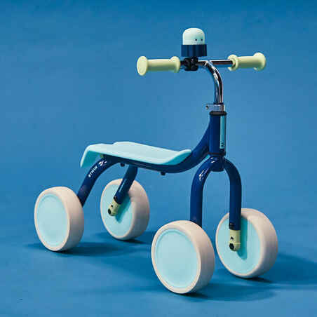 Timbre Bicicleta Niños Firstbell Azul 2 En 1