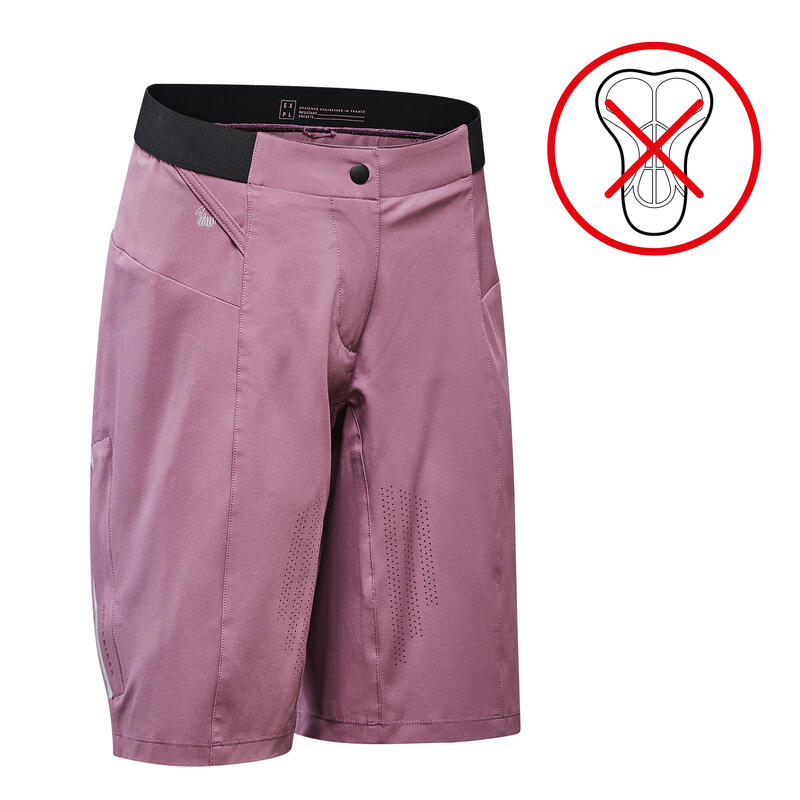 Damen MTB Shorts kurze Radhose – Expl 700 rosa 