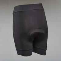 Culotte Interior Ciclismo MTB Expl 500 Mujer Negro