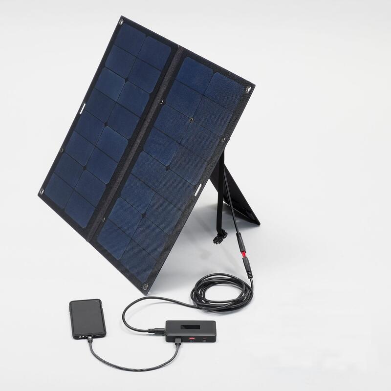 Solar charger en powerbank zonnepaneel | DECATHLON