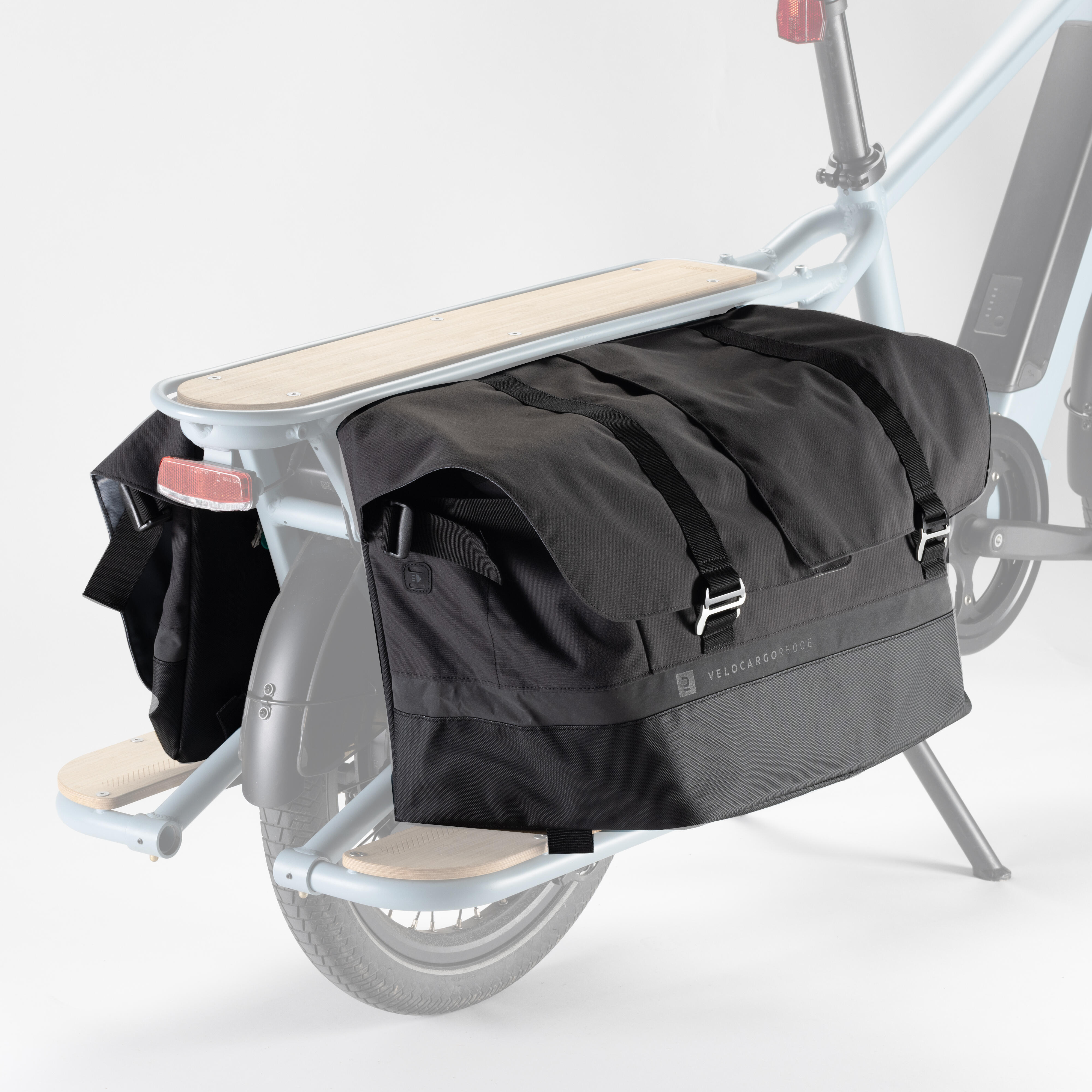 sacoche velo pour porte bagages pas cher Decathlon