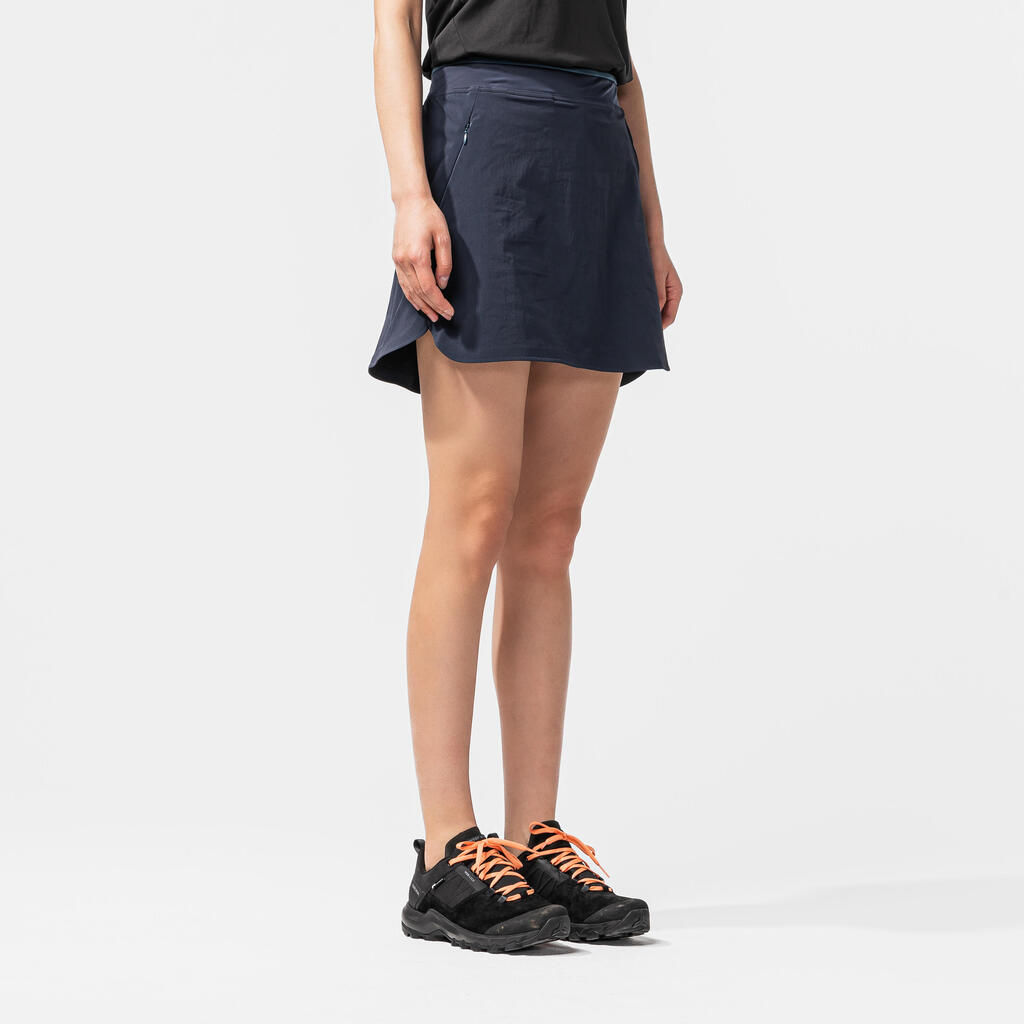 Falda-short de senderismo montaña - MH500 - Mujer 