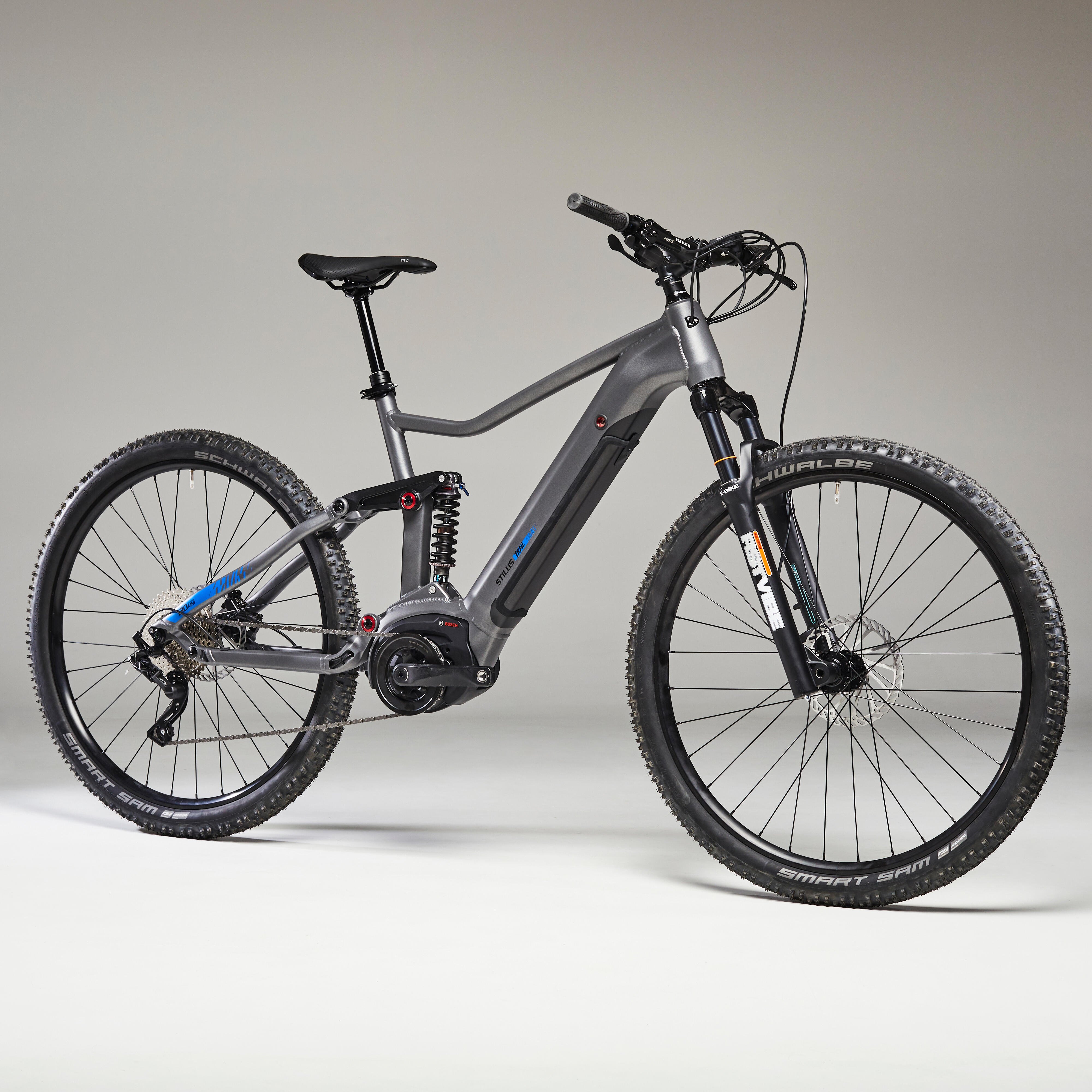 29" ELECTRIC all-suspension mountain bike - STILUS E-TRAIL Grey