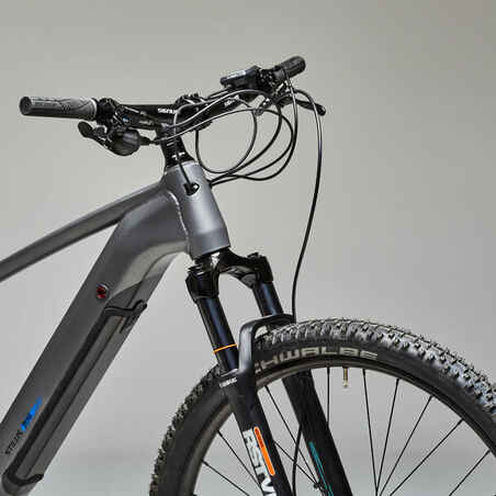 29" Full Suspension Electric Mountain Bike E-Trail - Grey