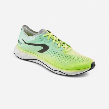 CHAUSSURES DE RUNNING HOMME KIPRUN KD LIGHT JAUNE