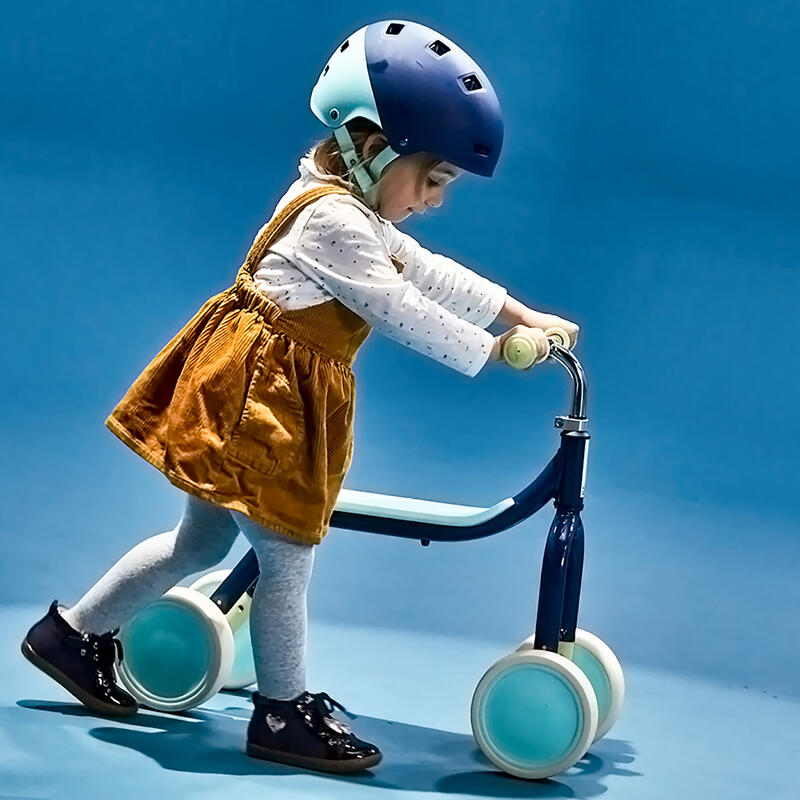 Bicicletă fără pedale 2 în 1 Albastru Copii 