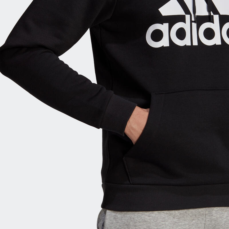 SWEAT-SHIRT A CAPCHE DE FITNESS SOFT TRAINING BOS ADIDAS HOMME NOIR