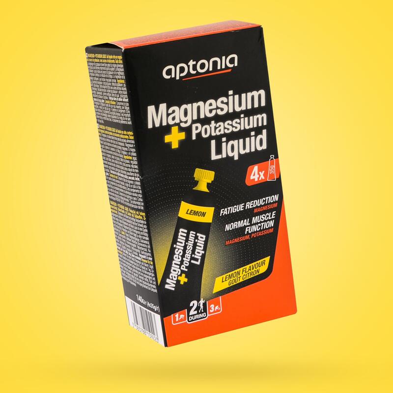 Shot Magnesio y Potasio limón 4x35 g