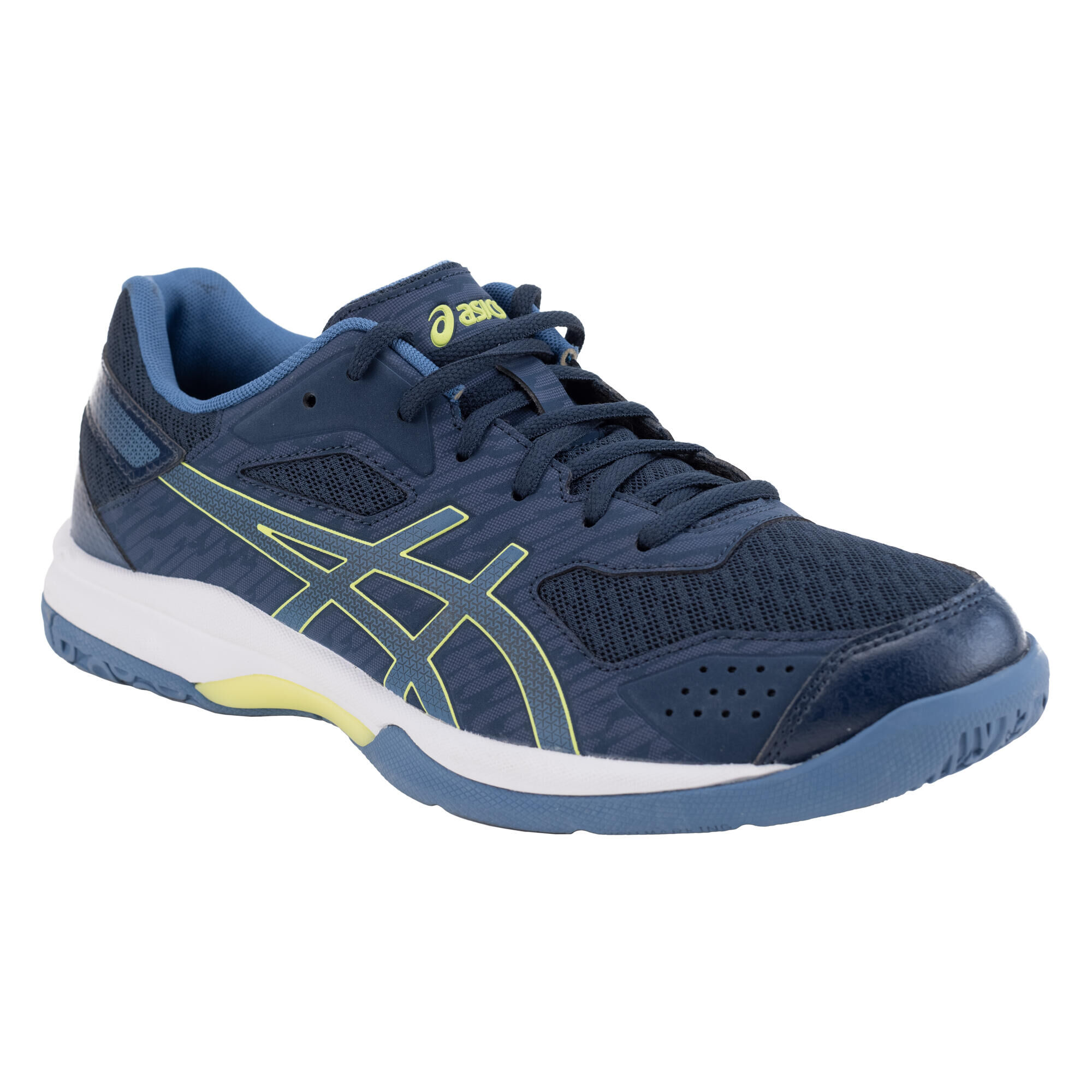 ASICS Men's Volleyball Shoes Gel Spike - Blue/White/Yellow