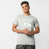 Men Gym T-Shirt Crew Neck FTS 120 - Sage Grey