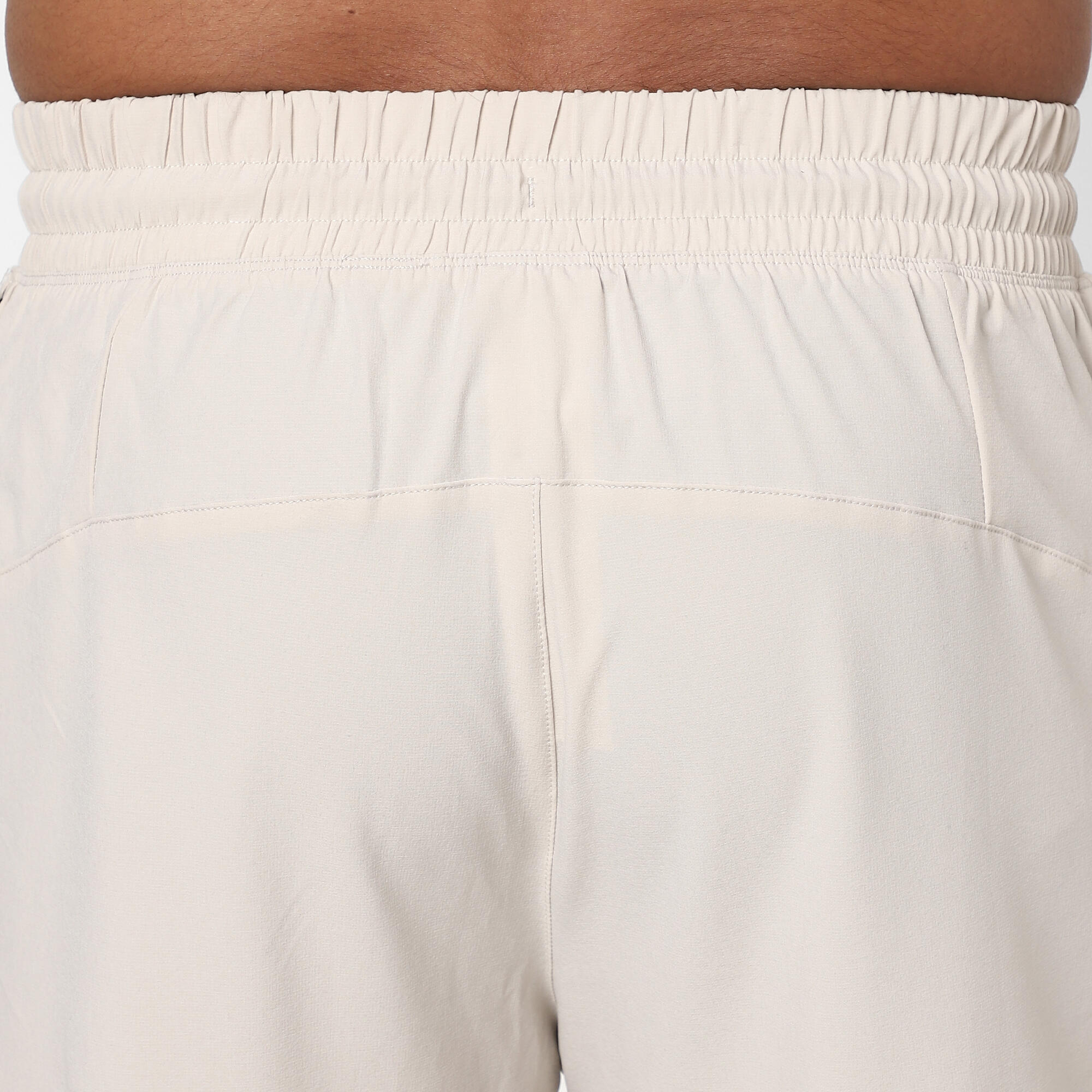 Cargo Fitness Training Bottoms With Pockets - Beige 5/8