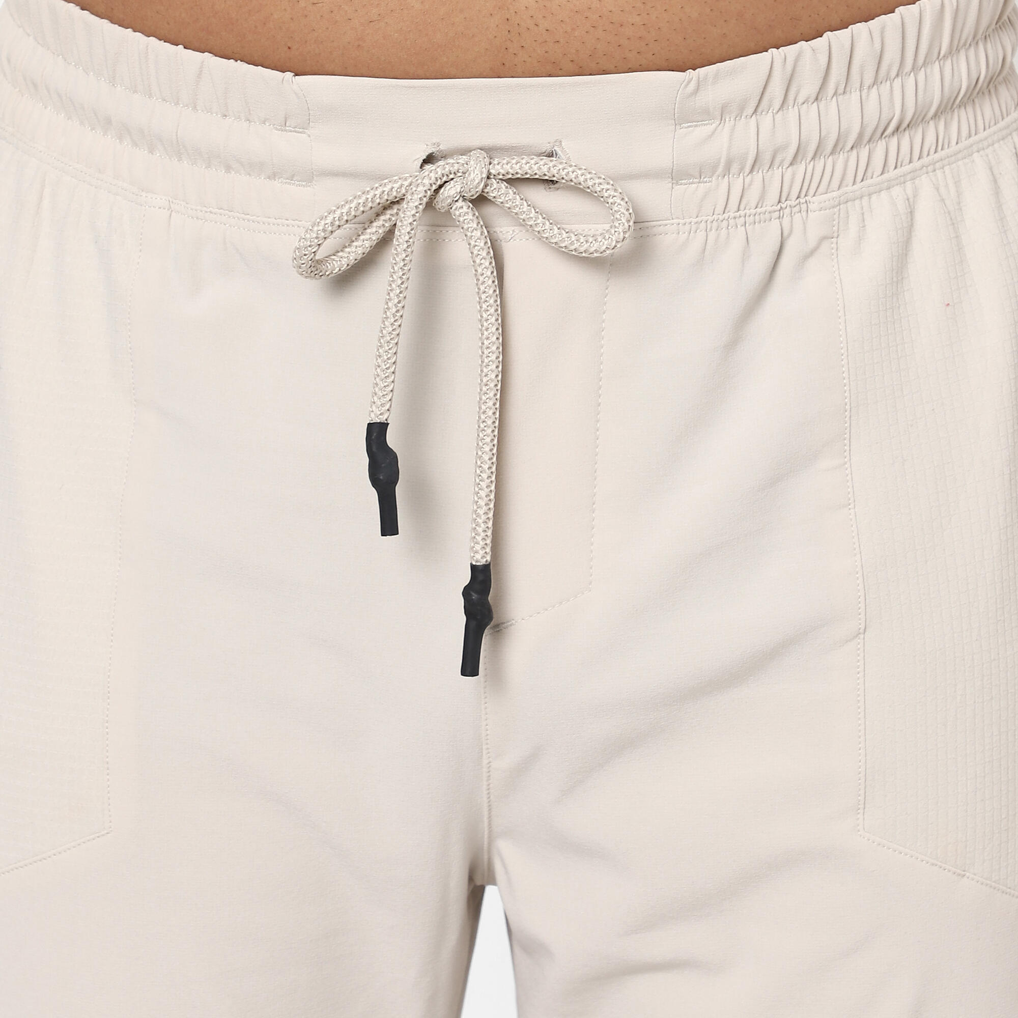 Cargo Fitness Training Bottoms With Pockets - Beige 4/8