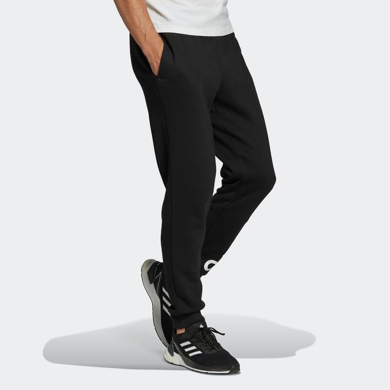 PANTALON DE FITNESS SOFT TRAINING BOS ADIDAS HOMME NOIR