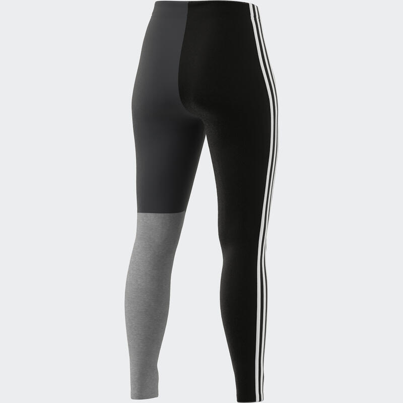 LEGGING DE FITNESS SOFT TRAINING COLORBLOCK ADIDAS FEMME NOIR & GRIS