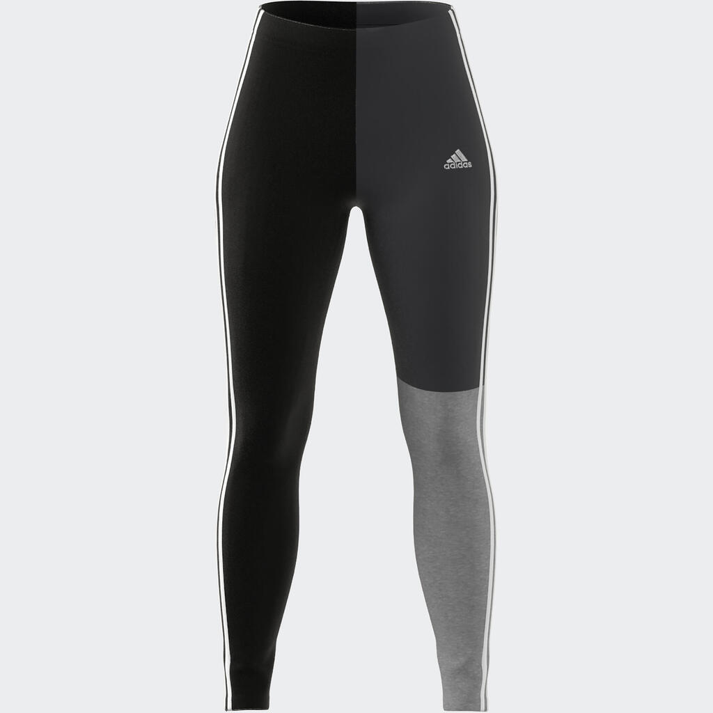 Adidas 7/8 Leggings Damen Fitness - schwarz/grau