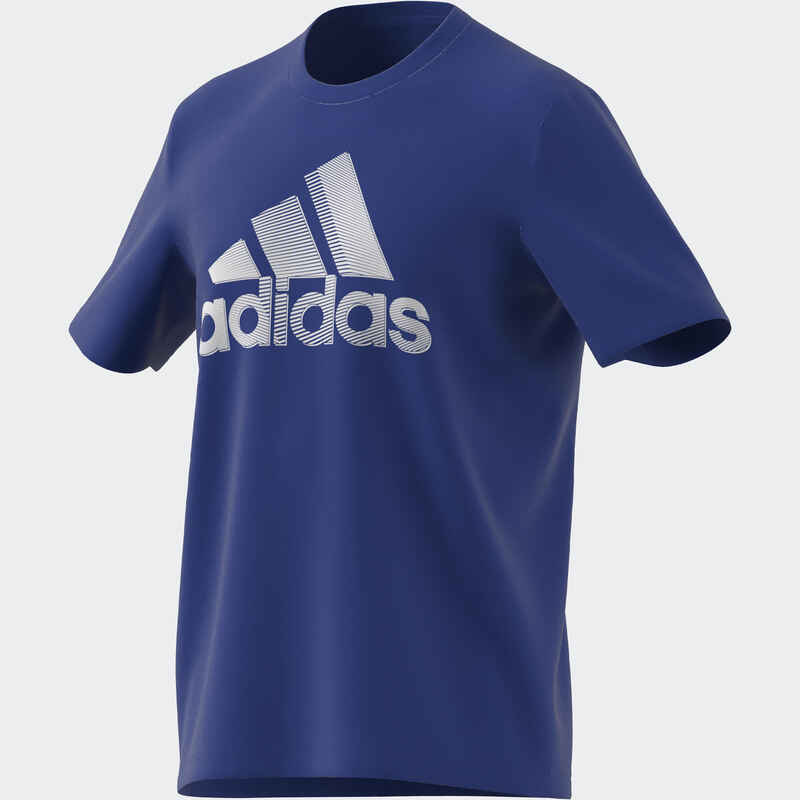 T-Shirt Adidas Fitness Soft Training Herren blau  Media 1