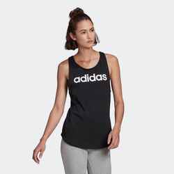 Women's Fitness Tank Top Linear - Black