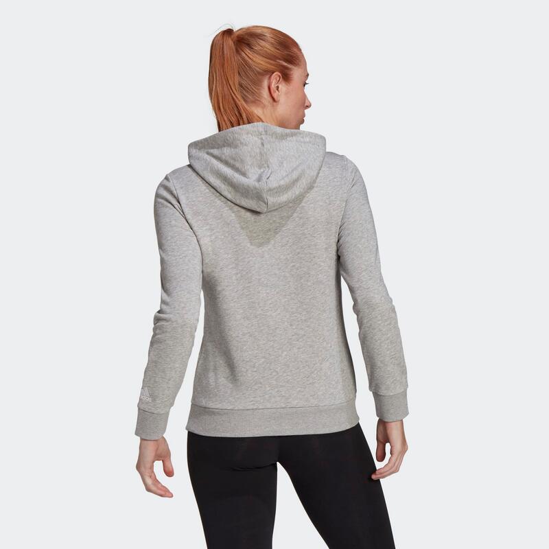 Triatleta densidad Solo haz Sudadera Fitness Soft Training Linear Adidas Mujer Gris Capucha | Decathlon Triatleta densidad Solo haz Sudadera Fitness Soft Training Linear Adidas Mujer Gris Capucha | Decathlon