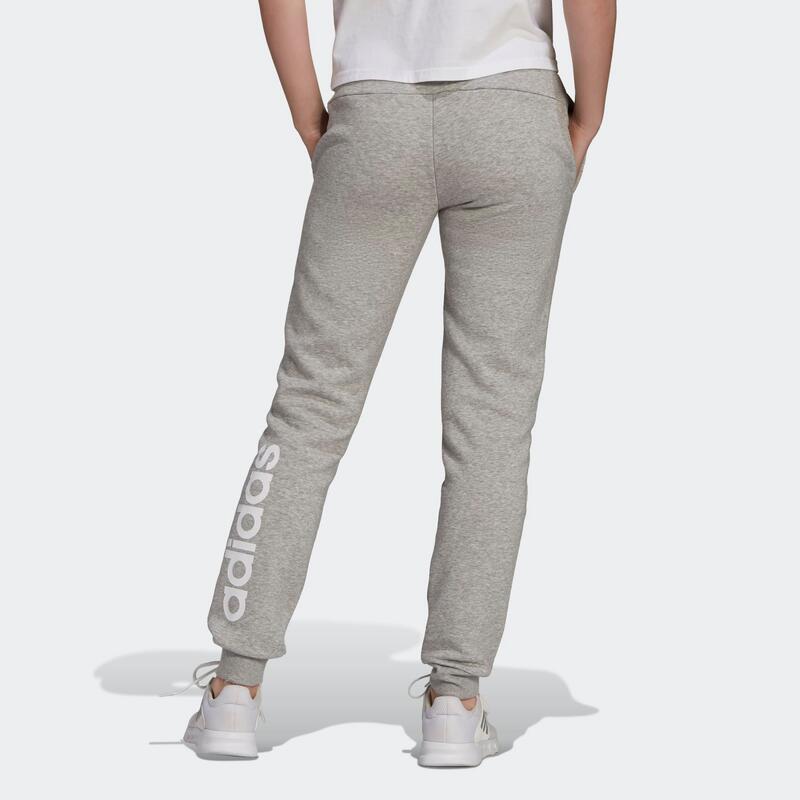 PANTALON DE FITNESS ADIDAS FEMME GRIS