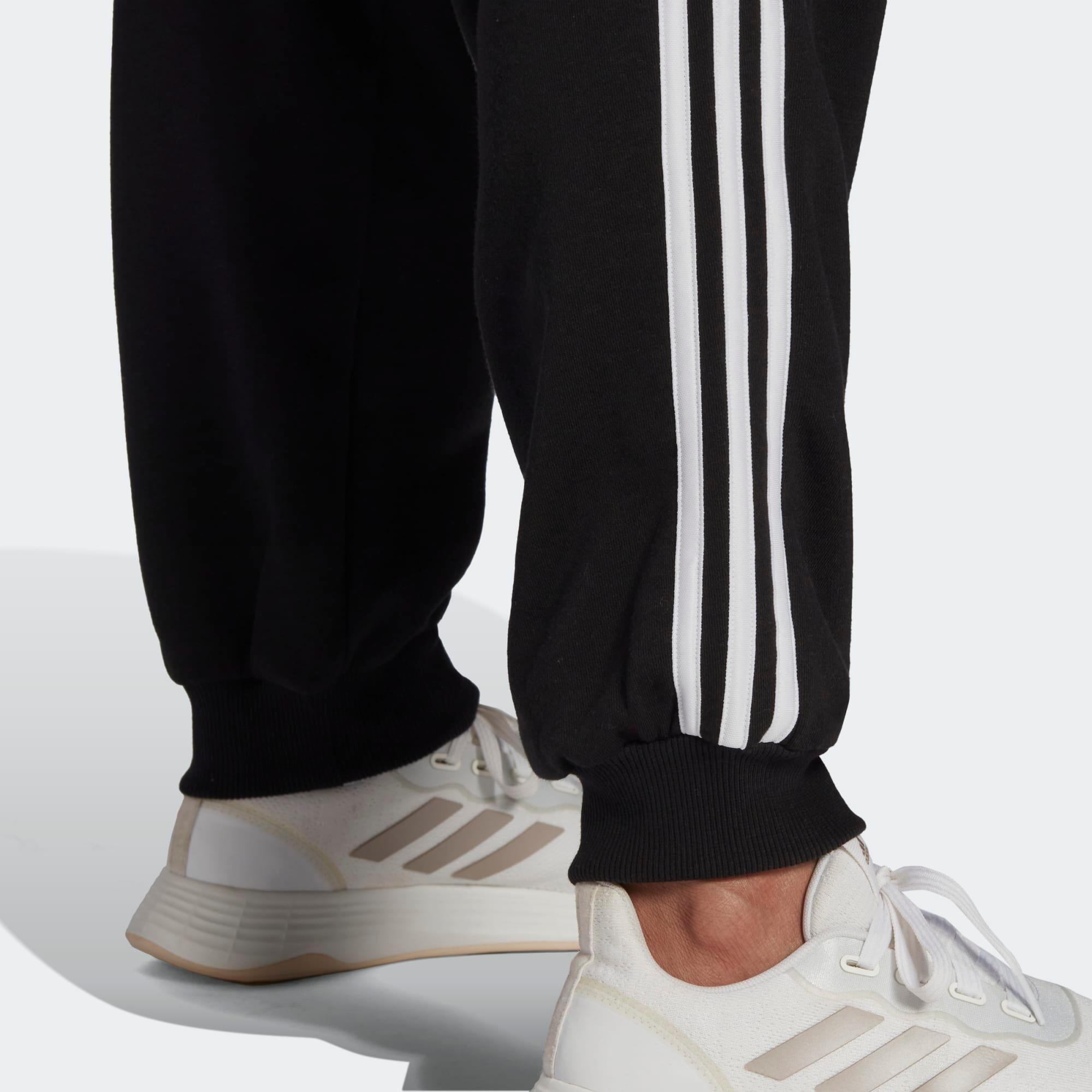 CALÇAS DE GINÁSTICA E PILATES ADIDAS CORE LOUNGE MULHER PRETO 4/12