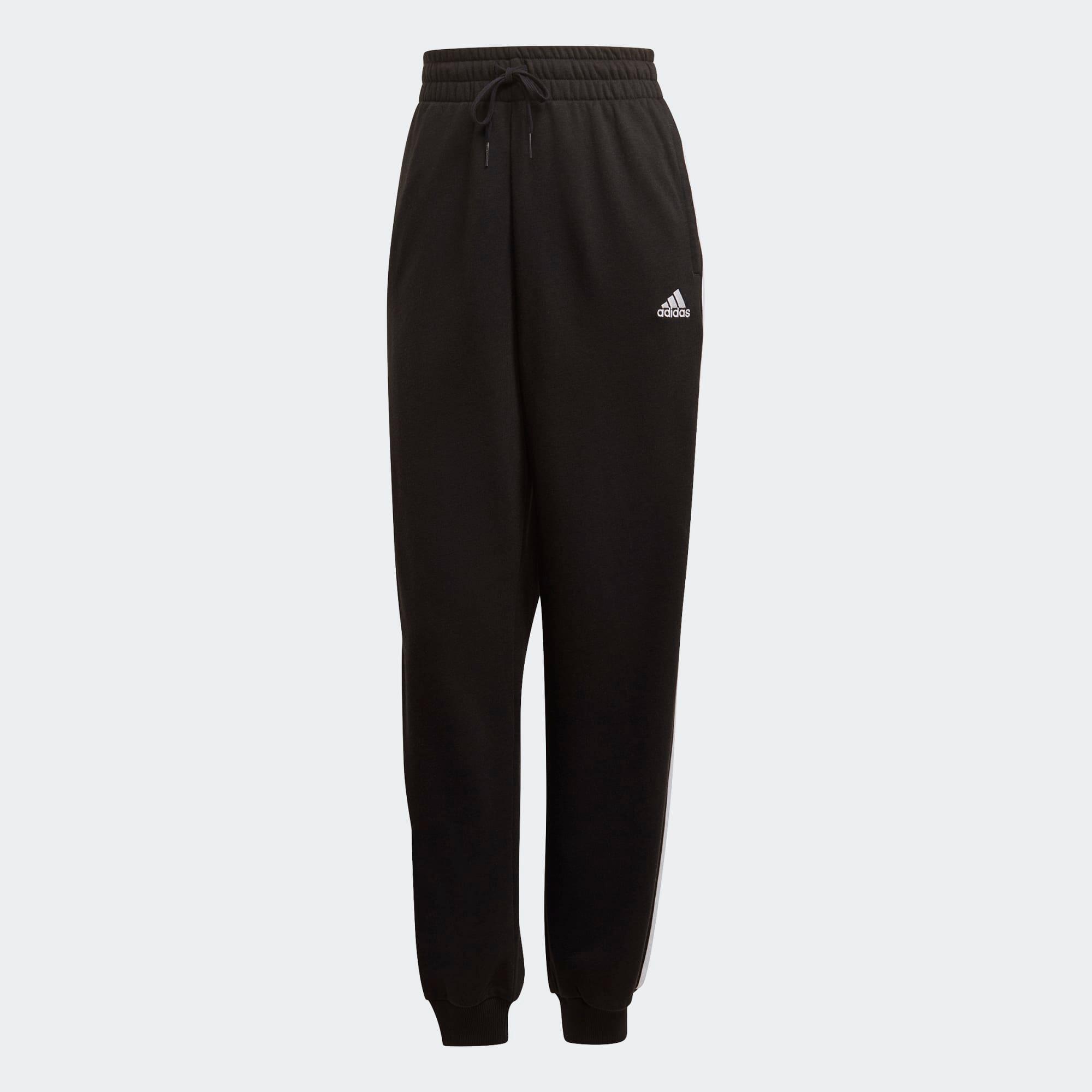 PANTALON DE FITNESS CORE LOUNGE ADIDAS FEMME NOIR ADIDAS Decathlon