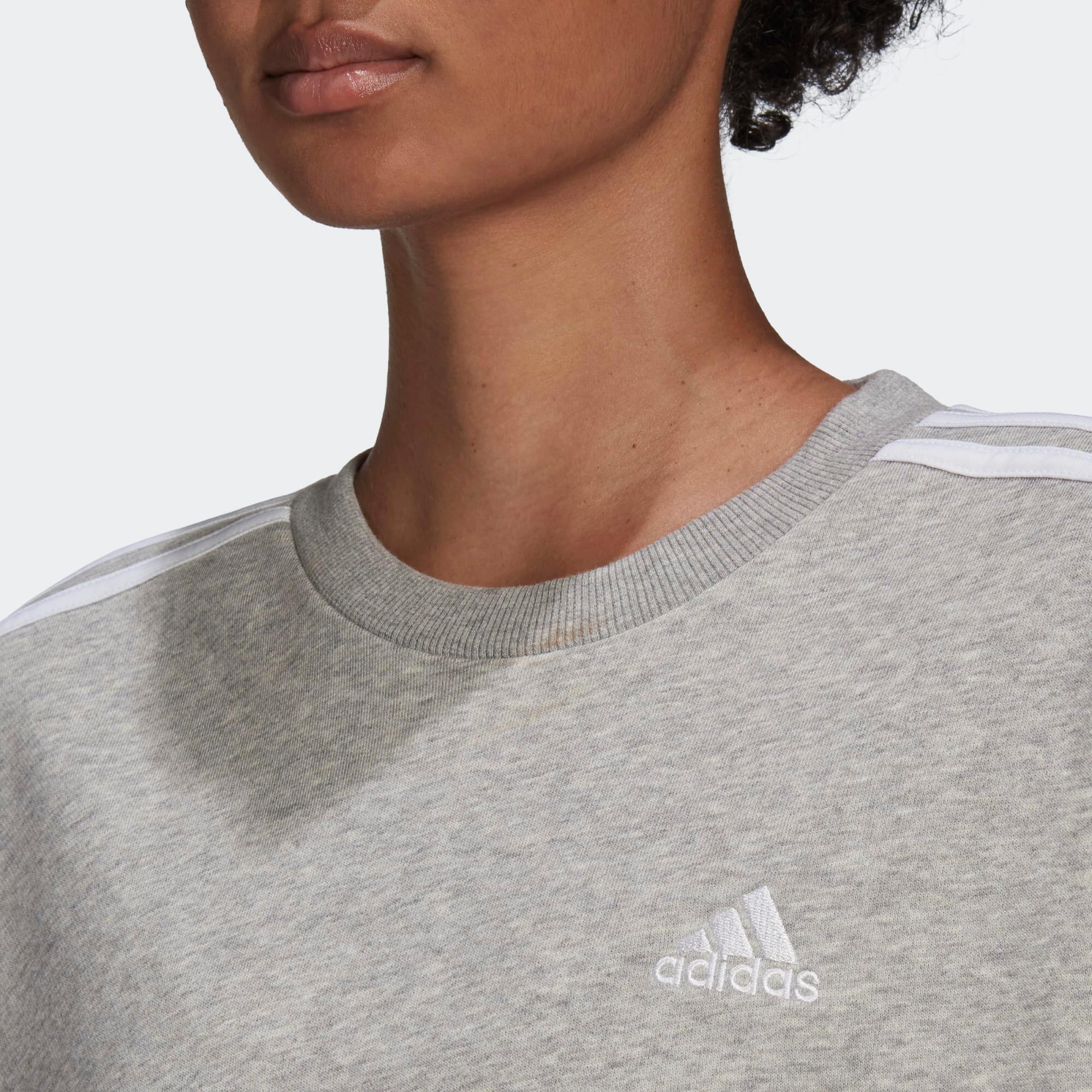 Women's Low-Impact Fitness Sweatshirt - Grey 3/11