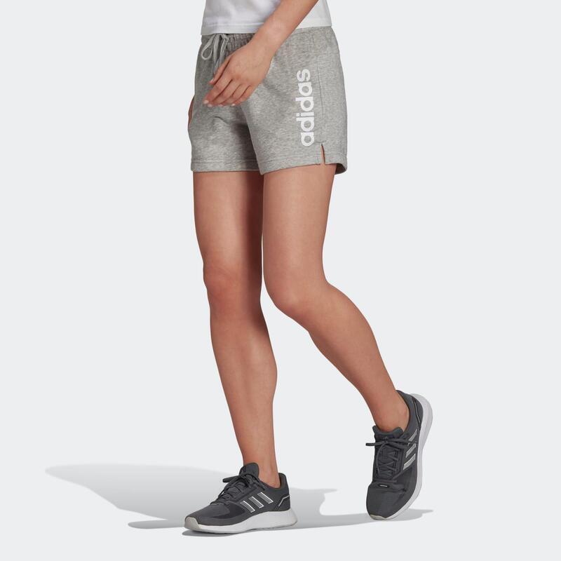 Short molletonné court sport à 3 bandes blanches Femme ADIDAS à prix -  Degriffstock