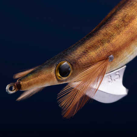 Shallow Sinking Jig for Cuttlefish and Squid fishing EBIKA 3.5/135 Mackerel Gold