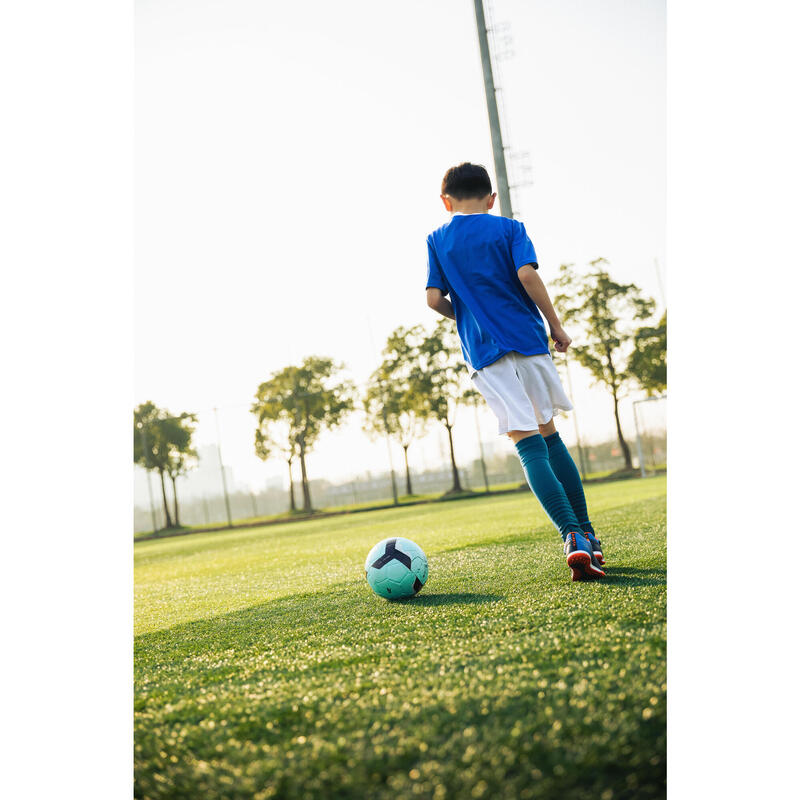 Camiseta de Fútbol Niños Kipsta F100 azul