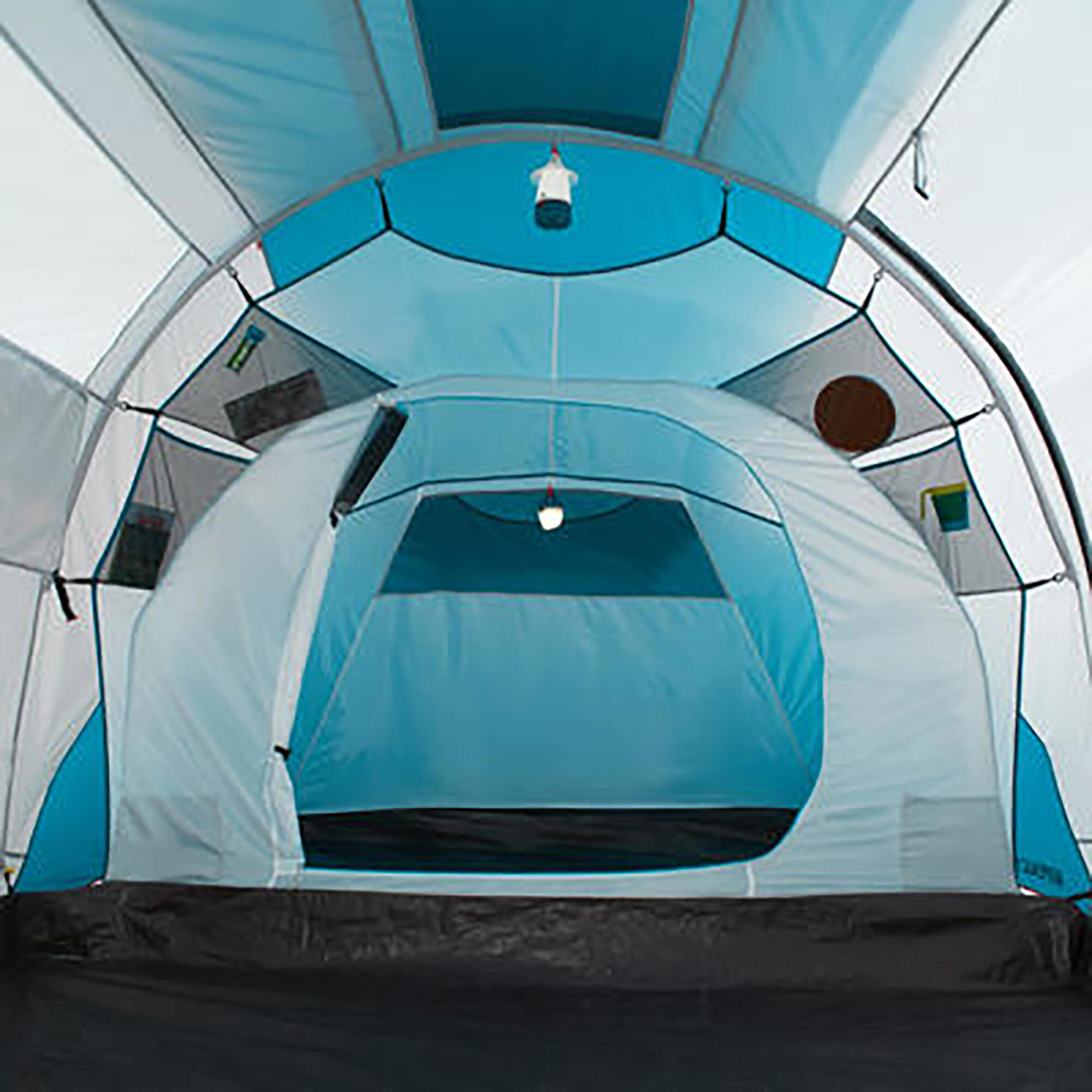 Tente de camping 4 personnes - Arpenaz 4.2 bleu - QUECHUA
