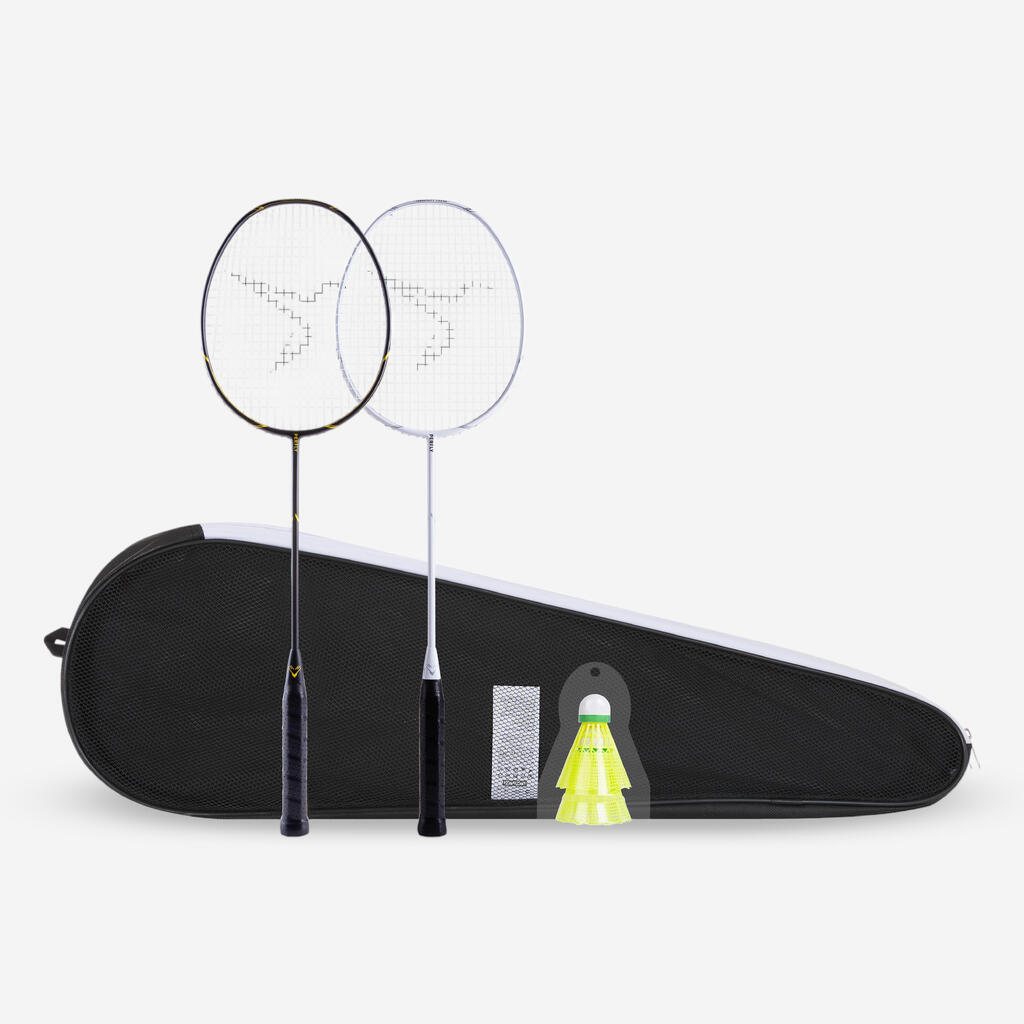 KOMPLET LOPARJEV ZA BADMINTON ZA ODRASLE BR 500