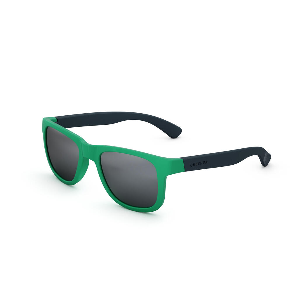 LUNETTES DE SOLEIL RANDONNÉE - MHK140 - JUNIOR -  GREEN/BLACK - CATÉGORIE 3