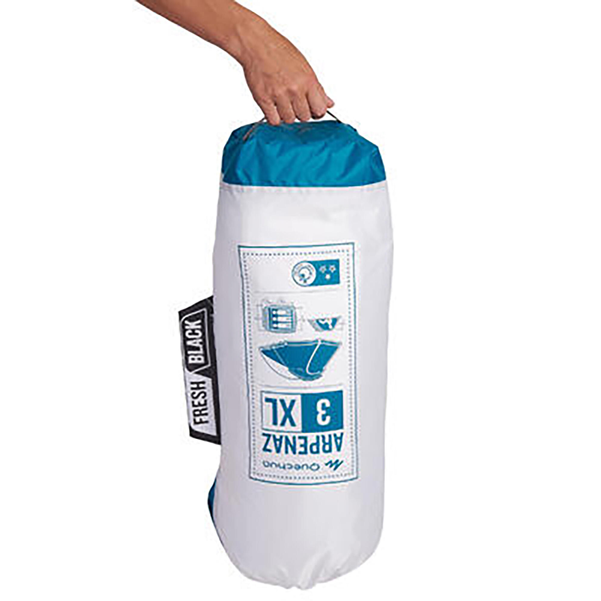 Намет Arpenaz 3 XL Fresh&Black - Decathlon