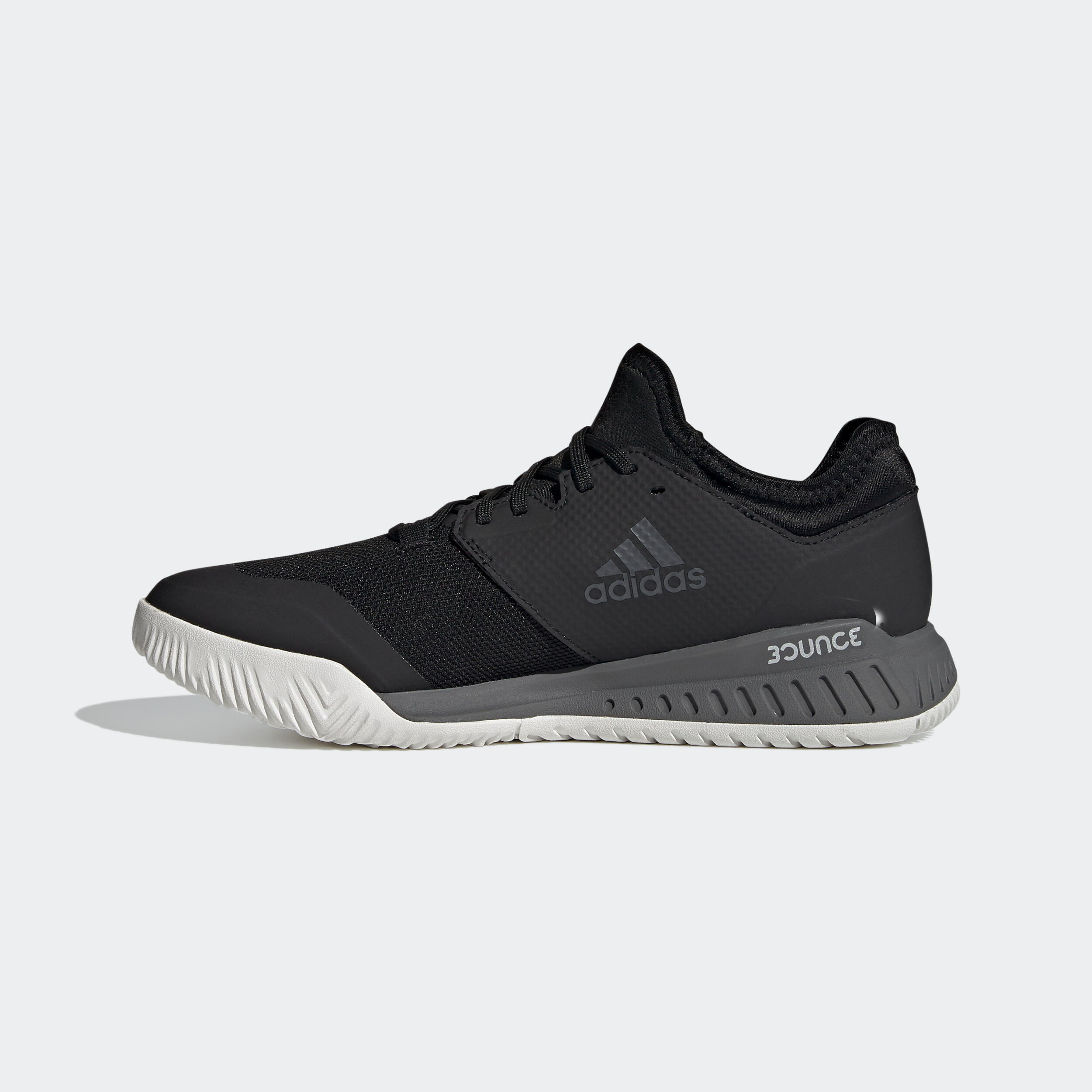 Chaussures de BADMINTON et sports indoor Court team Bounce Noire 9/10