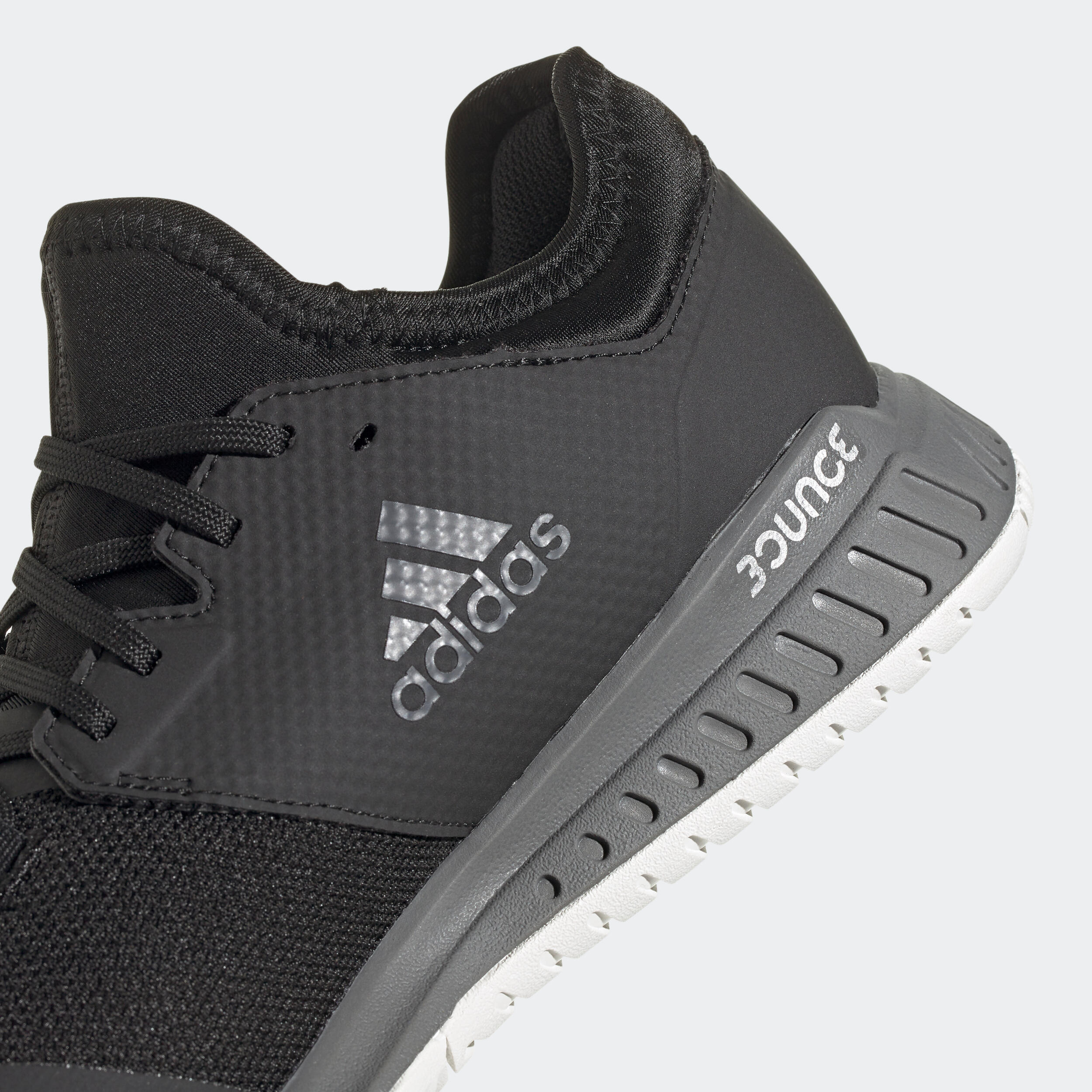Chaussures de BADMINTON et sports indoor Court team Bounce Noire 4/10