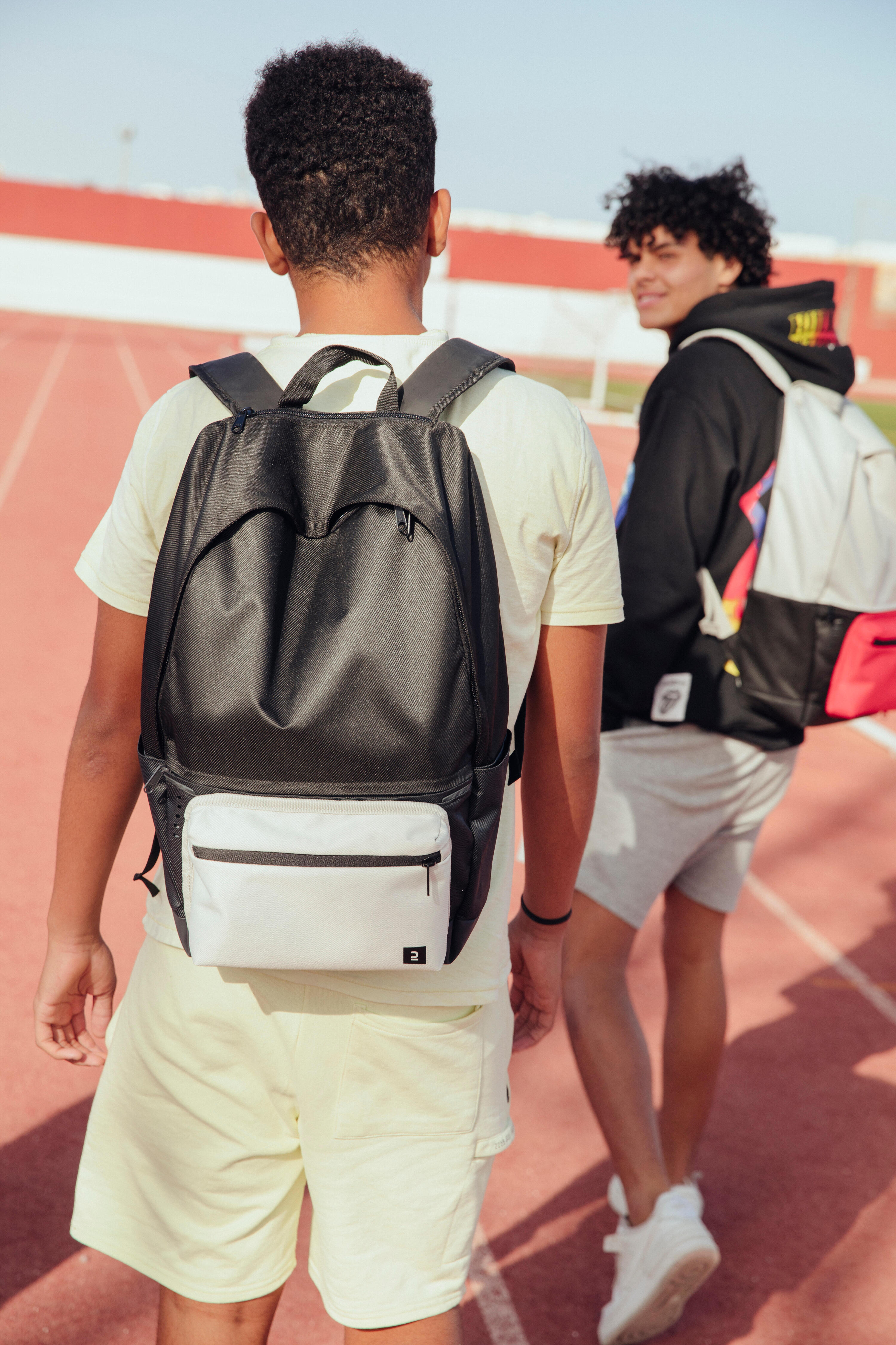 Sac à dos avec poche réversible 25L, noir 15/19