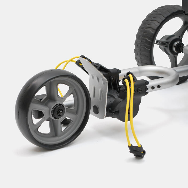 Elektromos golftrolley Trolem Fall Can Silver