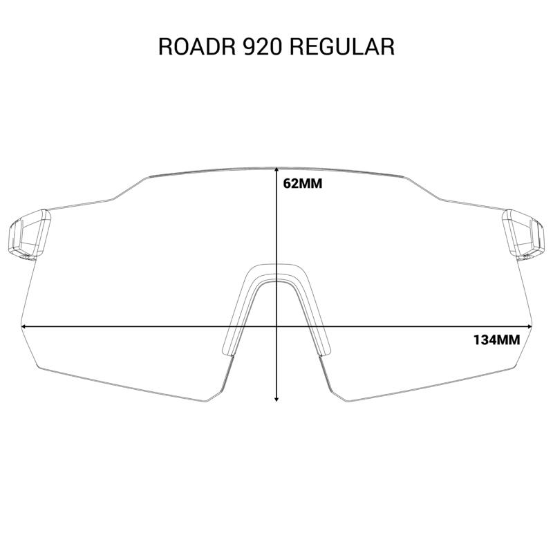 Cyklistické brýle ROADR 920 kategorie 3 High Definition