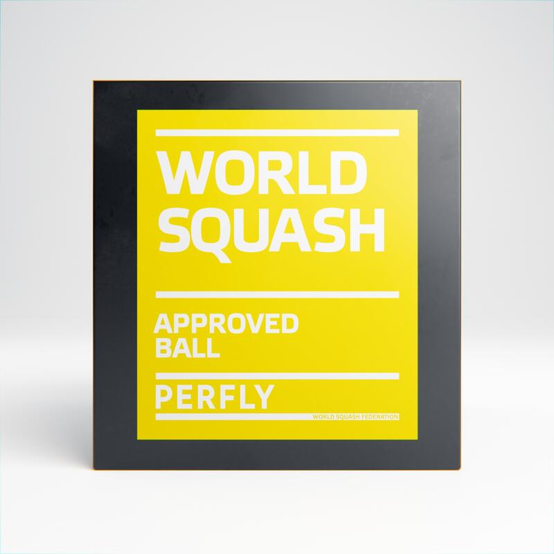 Scyca Balles De Squash Double Point Jaune – Caoutchouc 38 Mm, Faible Rebond, Pour Débutants Et Pros