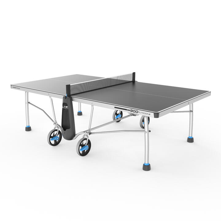 Outdoor Table Tennis Table PPT 900.2 Grey PONGORI Decathlon