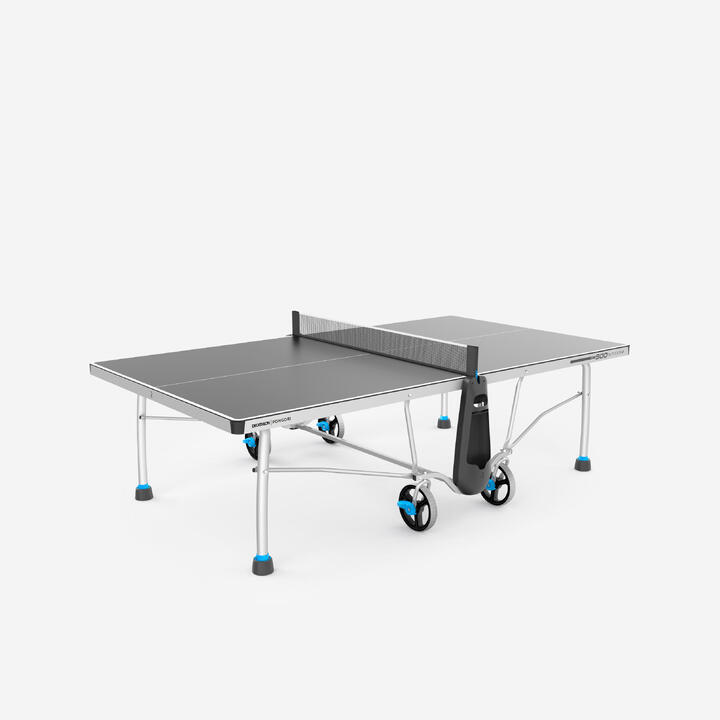 TABLE DE PING PONG EXTÉRIEURE PPT 900.2 GRISE PONGORI Decathlon