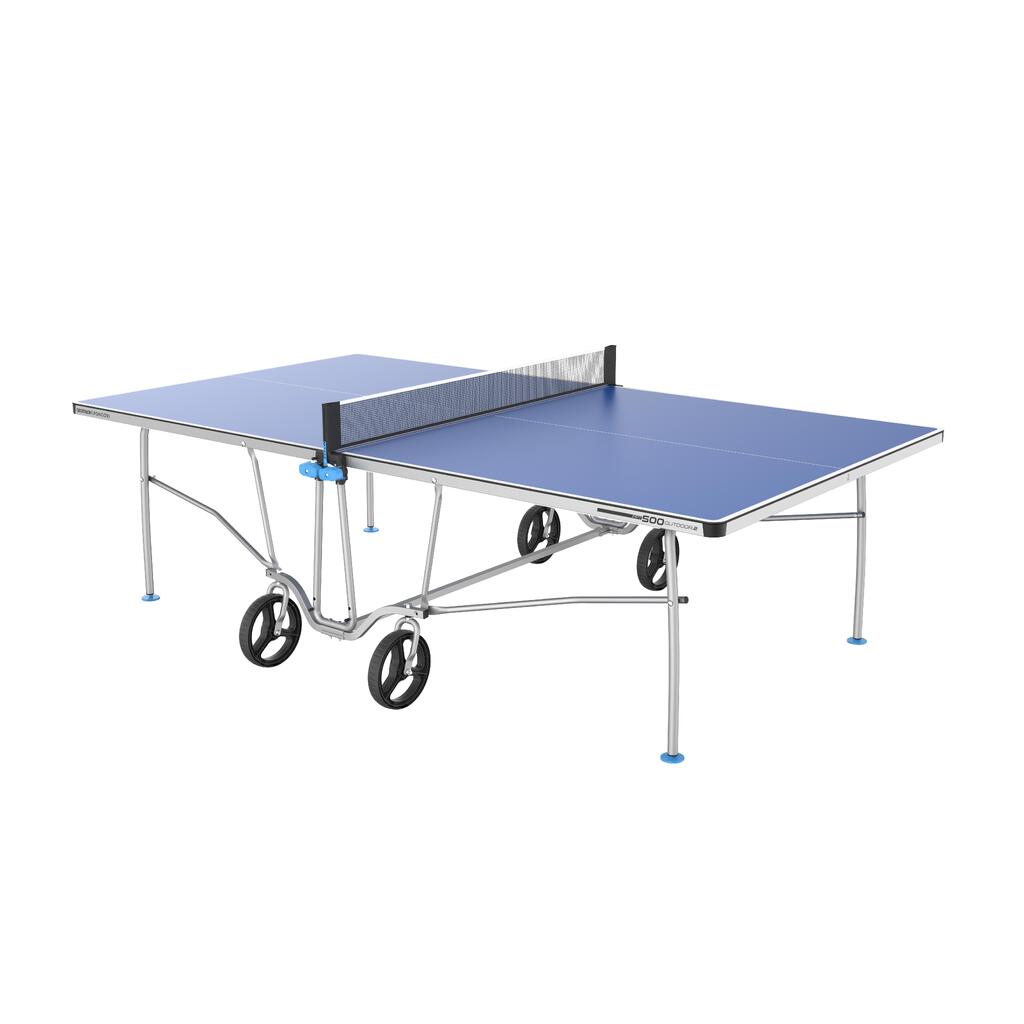 שולחן פינג פונג פנים וחוץ, דגם PPT 500.2 - כחול