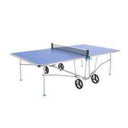 Mesa de ping pong  plegable para exteriores - Pongori Ppt500.2 azul
